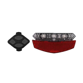 Mv-Tek ROADSTER FANALE POSTERIORE A BATTERIA CON COMANDO REMOTO 5 FUNZIONI